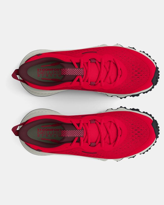 Zapatillas de trail running UA Charged Maven para hombre, Red, pdpMainDesktop image number 2